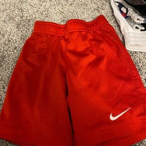 Red xs 4-5 little boy Nike shorts